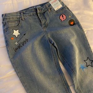 Girls super stretch skinny jeans 16